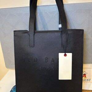 Ted Baker Black Leather Bag